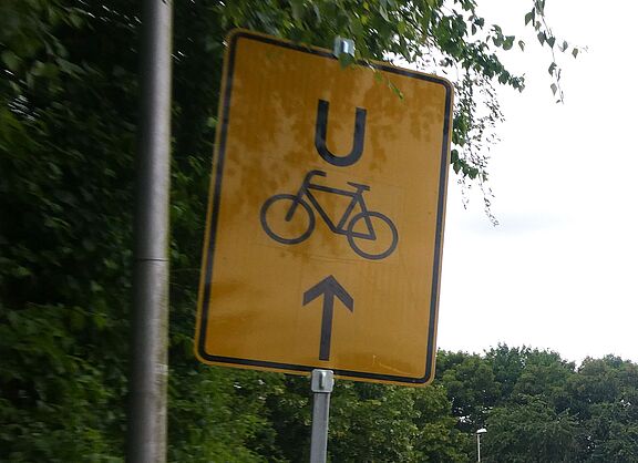 Umleitung Radverkehr