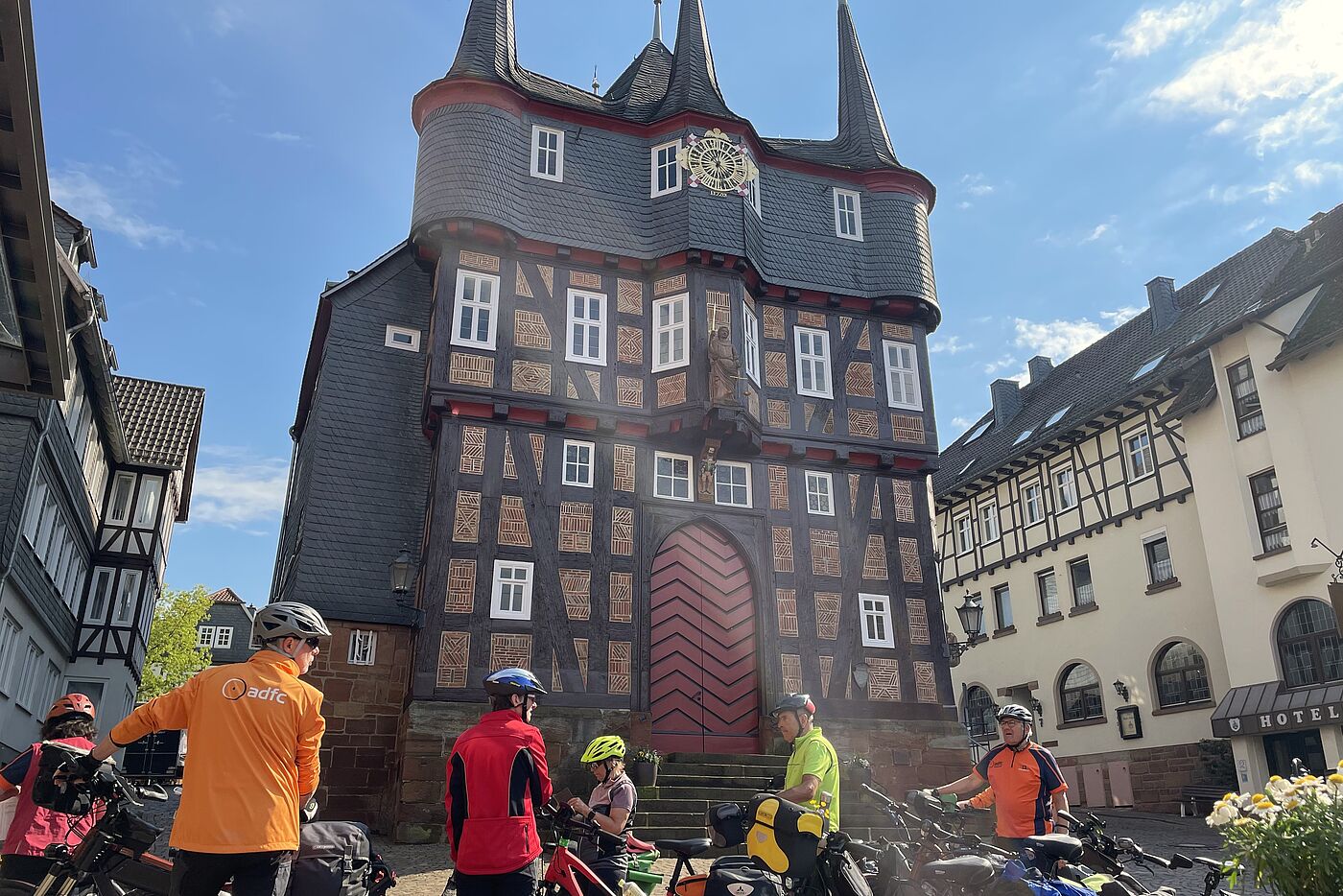 3-Flüsse-Radtour_Frankenberg_Rathaus