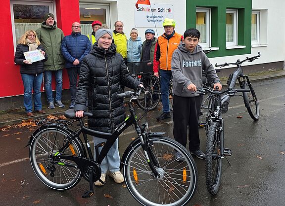 ADFC-Spende 2025 an die Schule am Schloth in Melsungen