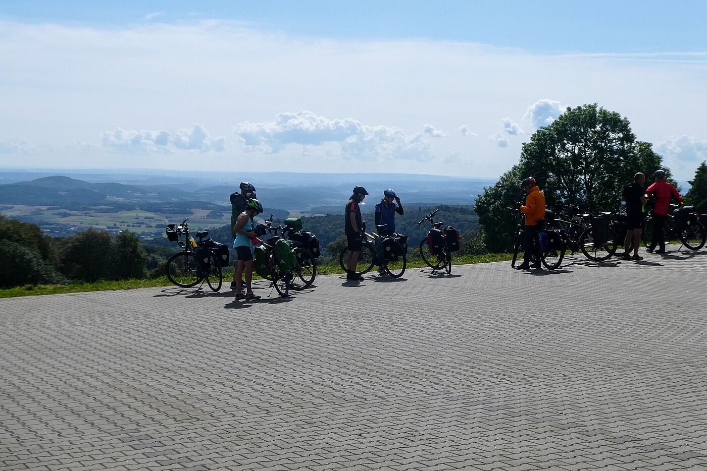 Fernblick Thüringer Hütte