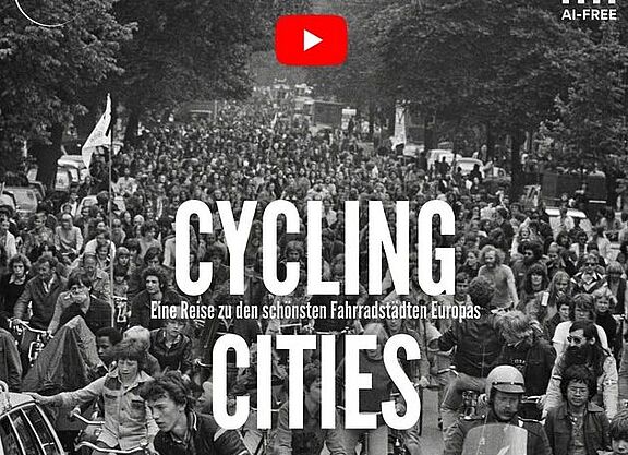Das Filmplakat zur Dokumentation „Cycling Cities“ von Ingwar Perowanowitsch