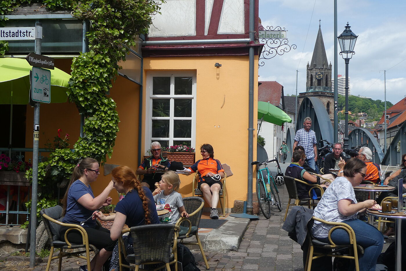 Rast in Rotenburg an der Fulda