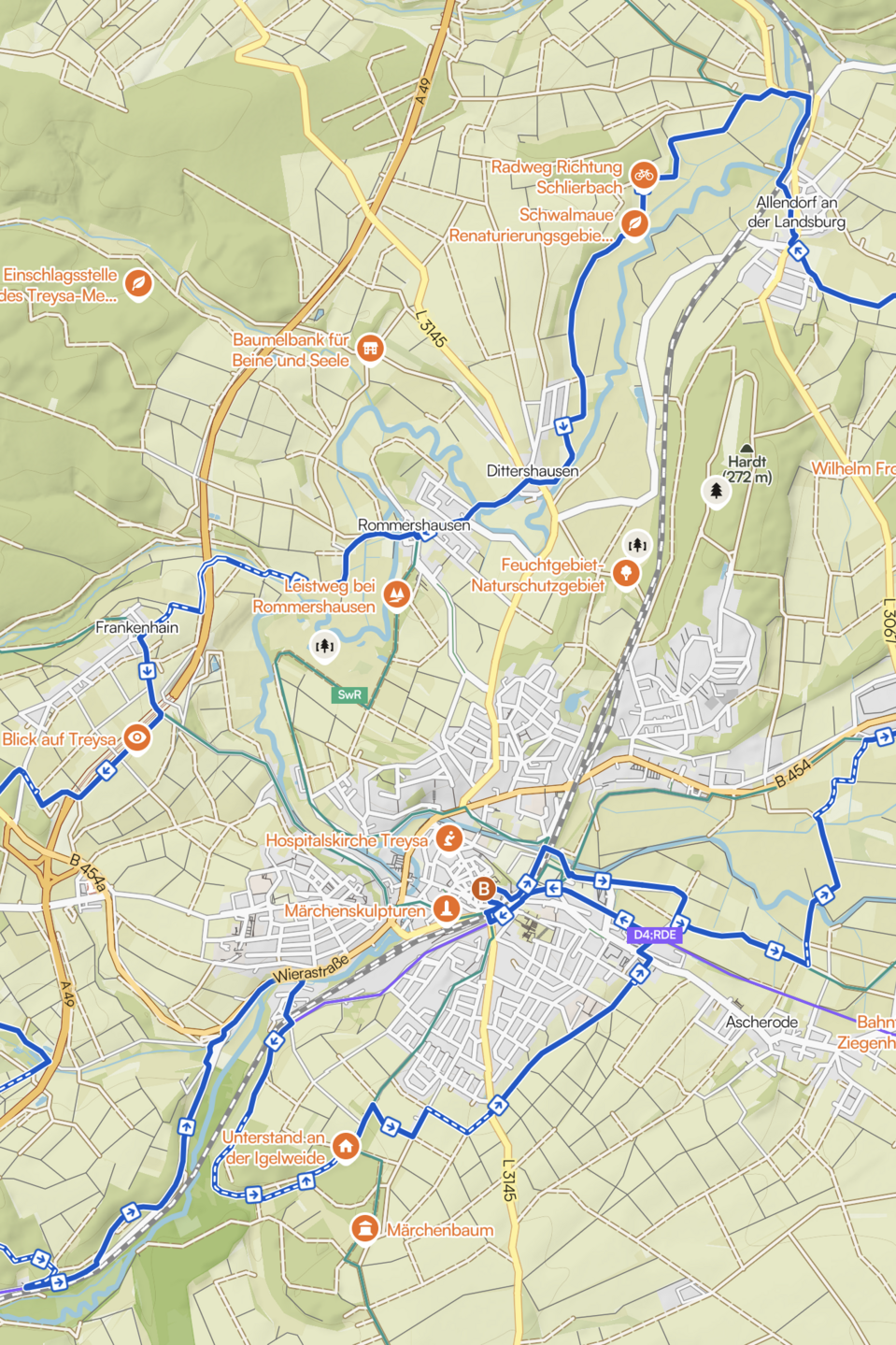 Grenz-Rad-Tour_Route Grenz-Rad-Tour